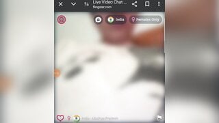 Mature Tamil aunty showing boobs on flingster
