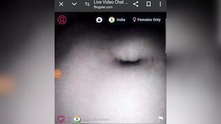 Mature Tamil aunty showing boobs on flingster