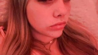 cute girl watches me cum