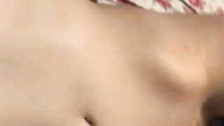 Horny bitch begs for cum