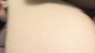 Horny bitch begs for cum