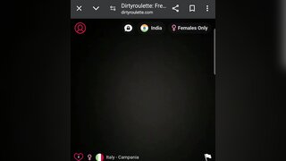 Italian girl on dirtyroulette