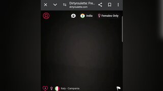 Italian girl on dirtyroulette