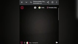 Italian girl on dirtyroulette