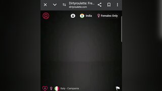 Italian girl on dirtyroulette