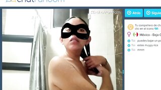 Latin babes in the shower and room