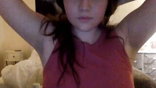 23 Year old Karlie playing/Cumming for me