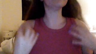23 Year old Karlie playing/Cumming for me