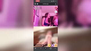 Omegle Cock Reaction with Tit Flash