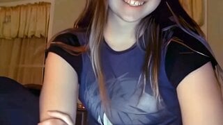 Naughty Morgan plays SPICY omegle game