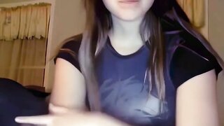 Naughty Morgan plays SPICY omegle game