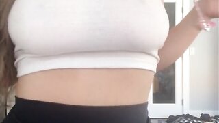 Omegle Big Tits Showoff