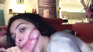 Omegle Latina Blowjob