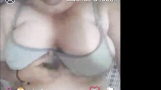 Indian - Gujarat girl plays with her sexy tits.
