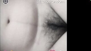 Indian - Delhi girl shows her milky white tits and hairy pussy.