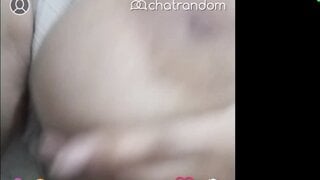 Indian - Delhi girl shows her milky white tits and hairy pussy.