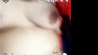 Indian - Tamilnadu girl shows her boobs and plays with her pussy.