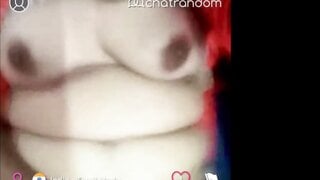 Indian - Tamilnadu girl shows her boobs and plays with her pussy.