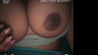 Indian - Mumbai girl shows her 34E size tits.