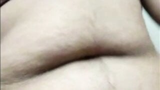 Indian - Karnataka girl strips naked, piss and plays with her pussy.