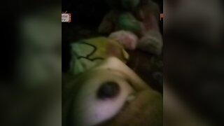 Big tits girl showing pussy on onmetv and masturbating