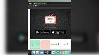 indian girl showing boob and Pussy and mastrubatein OmeTv
