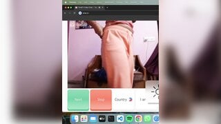 indian girl showing boob and Pussy and mastrubatein OmeTv