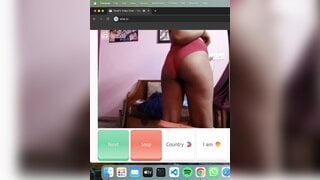 indian girl showing boob and Pussy and mastrubatein OmeTv