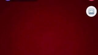 Black girl flashing on monkey app