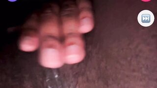 Black girl flashes me everything on monkey app