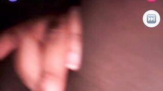 Black girl flashes me everything on monkey app