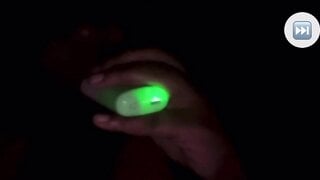 Ebony girl hits vape and shows tit on monkey app