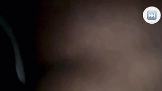 Black girl shows me her tits on monkey app