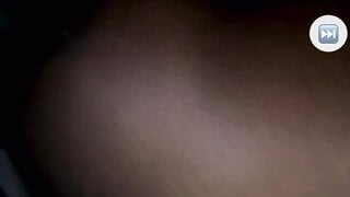 Black girl shows me her tits on monkey app