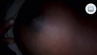 Black girl shows me her tits on monkey app
