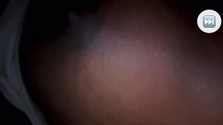 Black girl shows me her tits on monkey app