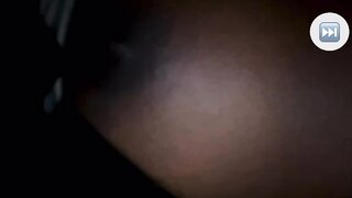 Black girl shows me her tits on monkey app