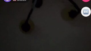 Pretty 18 year old flashes me