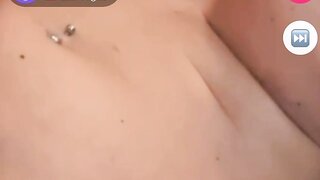 She shows her panties and boobs on monkey app