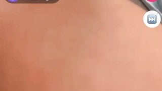 She shows her panties and boobs on monkey app