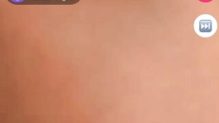She shows her panties and boobs on monkey app