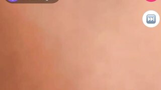 She shows her panties and boobs on monkey app