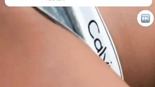 She shows her panties and boobs on monkey app