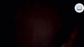 Black girl flashes tits and sticks out tongue for cum on monkey app