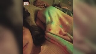 I tricked this Venezuelan girl into flashing me her tits with his bf at her side