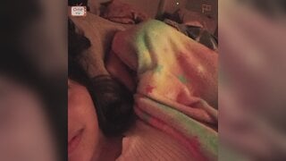 I tricked this Venezuelan girl into flashing me her tits with his bf at her side