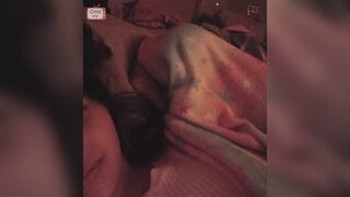 I tricked this Venezuelan girl into flashing me her tits with his bf at her side