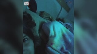 I tricked this Venezuelan girl into flashing me her tits with his bf at her side