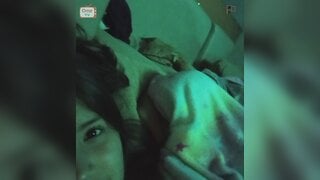 I tricked this Venezuelan girl into flashing me her tits with his bf at her side