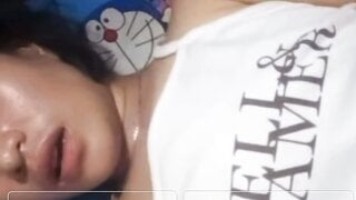 Indonesian slut teases on Ome.tv for me
